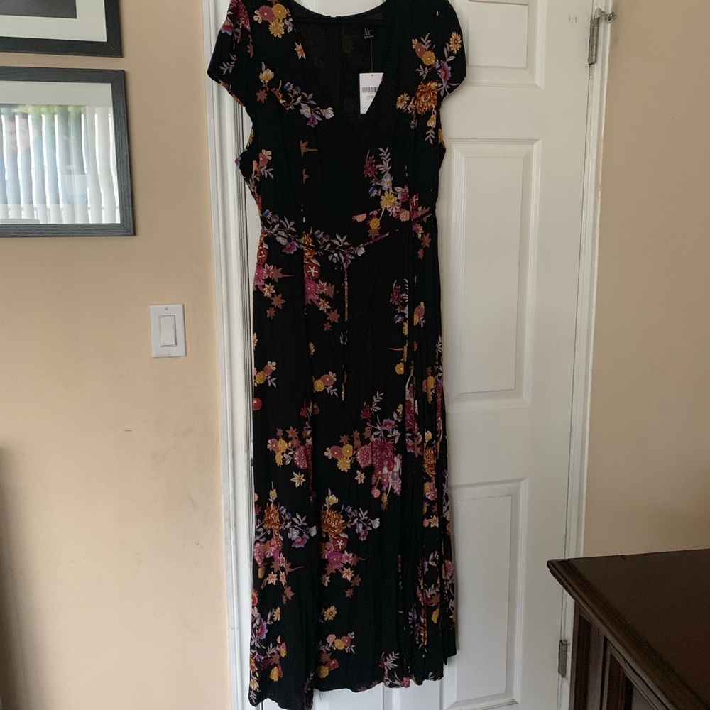 Floral long dress